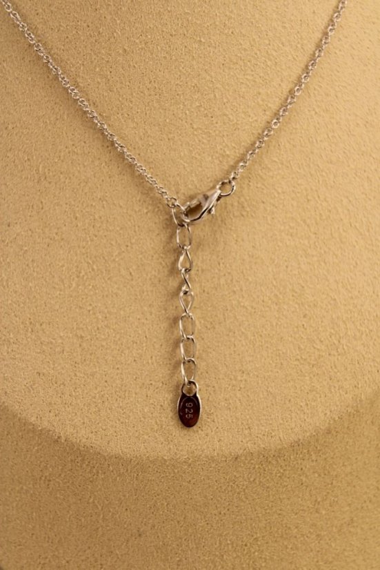 Celebritka -Topás-číre zirkóny-rhodium-striebro