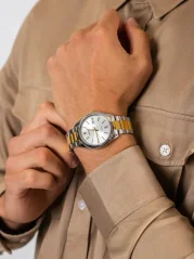 Pánske hodinky Casio MTP-1302PSG-7AVEF kombinovaná nerezová oceľ
