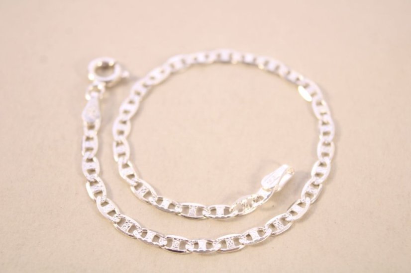 Náramok-gravírovaný-Marina gucci-striebro-rhodium