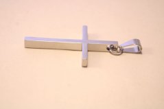 Výrazný prívesok z chirurgickej ocele s hladkým povrchom, 5,80g, 316/L