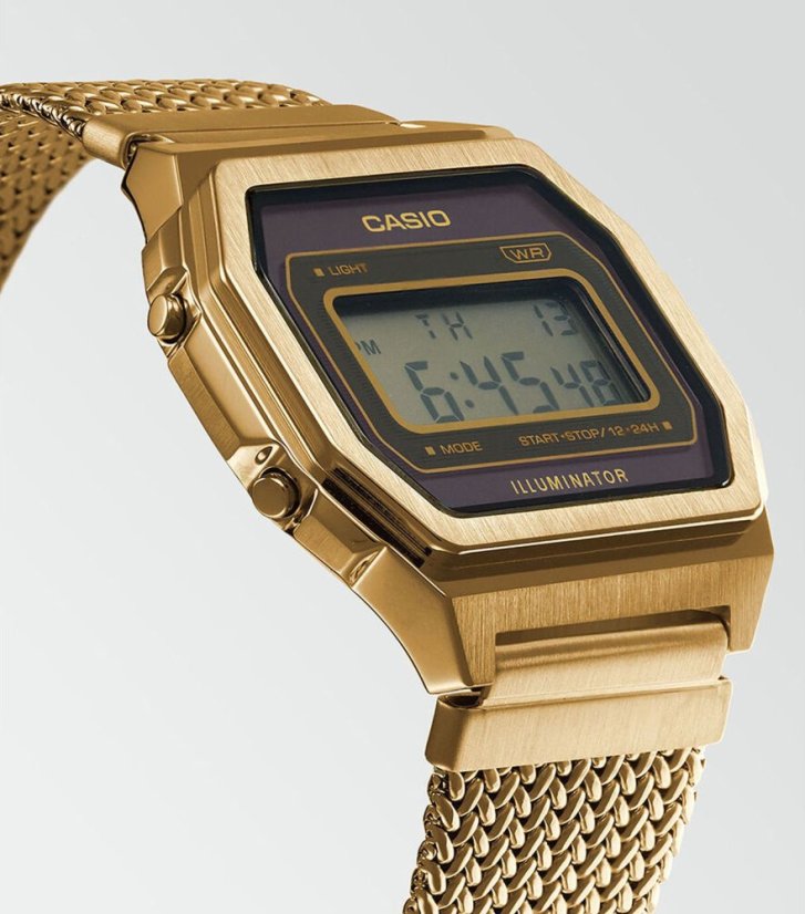 Hodinky Casio Vintage - Dámske/Pánske: Unisex, Typ zapínania: Preklápacia pracka s poistkou, Sklíčko: minerálne, Napájanie: batéria Quartz, Vodotesnosť: 30M/3ATM