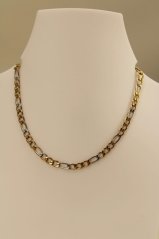 Retiazka vo vzore Figaro- kombinovaná chirurgická oceľ