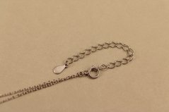 Retiazka- celebritka- písmeno Z- zirkóny- rhódiované striebro