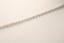 Strieborný náhrdelník so zirkónmi, rhodium, 43-48 cm, 2,58 g, 925/1000
