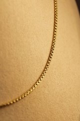 Retiazka-vzor Veneziana-žlté zlato-14 karátov