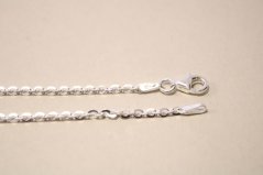 Strieborná retiazka v štýle Anker, 42 cm, 4,13 g, 925/1000