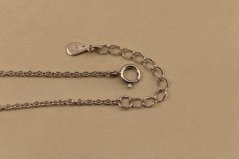 Náramok- opálové kvety- zirkón- rhódiované striebro