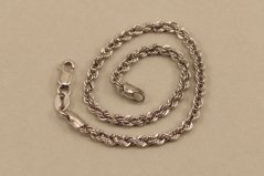 Strieborný náramok vzor Valis, rhodium, 18cm, 4,11g 925/1000