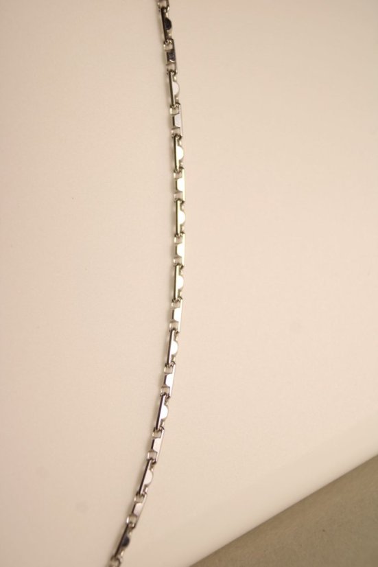 Dámska strieborná retiazka, rhodium, 45 cm, 3,60 g, 925/1000