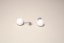 Strieborné náušnice s opálovou bielou guličkou, rhodium, puzetky, 1,28 g, 925/1000