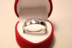 Prsteň-obrúčka- kombinovaná oceľ