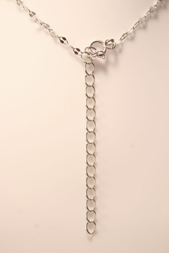 Náhrdelník-Mama- anjelské krídlo- krížik-zirkóny- rhódiované striebro