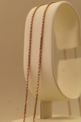 Zlatá retiazka - Anker - 14k - Ružové zlato