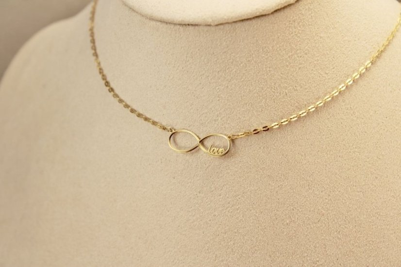 Celebritka-Nekonečno-Brúsený Anker-Žlté zlato-14k