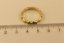 Zlatý prsteň, žlté zlato, ruženec, 14k 585/1000