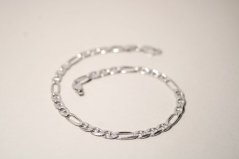Náramok-Figaro-rhodium-striebro