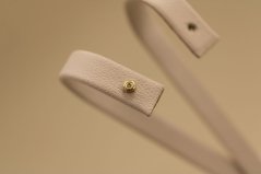 Piercing do nosa- číry briliant- 0,01 ct- žlté zlato- 14 karátov