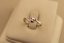 Prsteň- diamant- H/Si2- kombinované zlato- 14 karátov