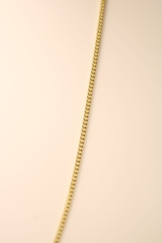 Retiazka- Pancier- žlté zlato- 14 karátov