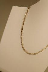 Retiazka - Valentino - gravír - viacfarebné zlato - 14 karátov