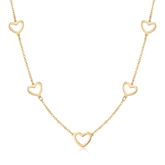 Celebritka-Srdce-Anker-Žlté zlato-14k