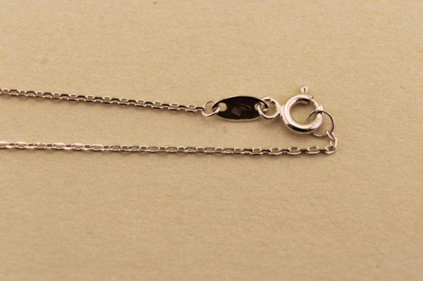 Zlatá celebritka - Dve srdcia - Zirkón - Biele zlato - 14k