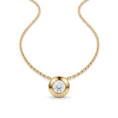 Celebritka-Kruh-Číry zirkón-Anker-Žlté zlato-14k