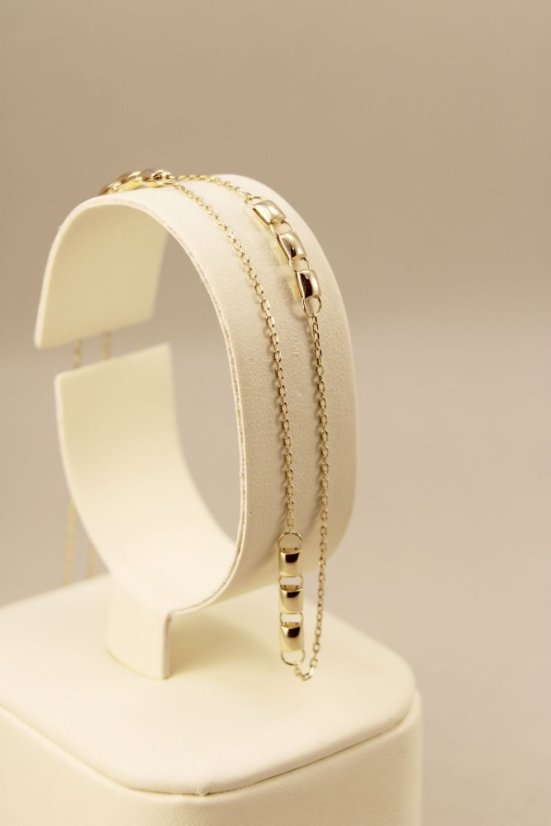 Celebritka-Obdĺžniky-Anker-Žlté zlato-14k