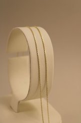 Retiazka - vzor Anker - žlté zlato - 14 karátov