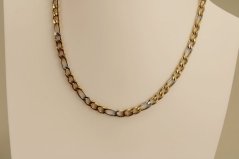 Retiazka vo vzore Figaro- kombinovaná chirurgická oceľ