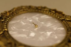 Piercing do nosa - srdiečko - žlté zlato - 14K