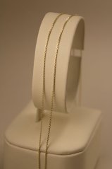 Retiazka - vzor Anker - žlté zlato - 14 karátov