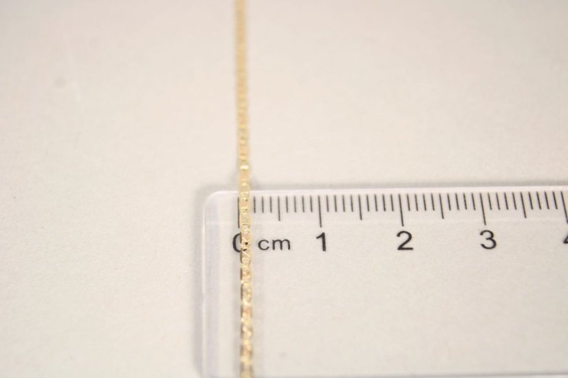 Retiazka- Valentino- gravír- viacfarebné zlato- 14 karátov