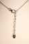 Strieborná celebritka s modrým Topásom a čírymi zirkónmi, rhodium, 44-47 cm, 3,33 g, 925/1000