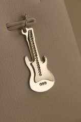 Prívesok-gitara-biele zlato-14 K