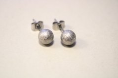 Náušnice- guličky- puzetky- chirurgická oceľ