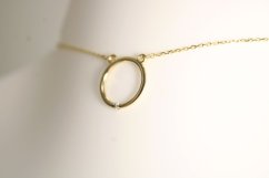 Náhrdelník- diamanty-žlté zlato- 14 karátov