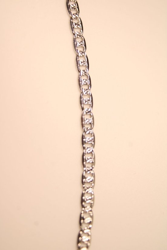 Retiazka- MARINA GUCCI- gravír- rhódiované striebro