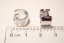 Strieborné náušnice hladké kruhy, rhodium, zacvakávacie zapínanie, 5,08 g, 925/1000