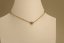 Retiazka - celebritka- diamant- 0,03 ct- žlté zlato- 14 karátov