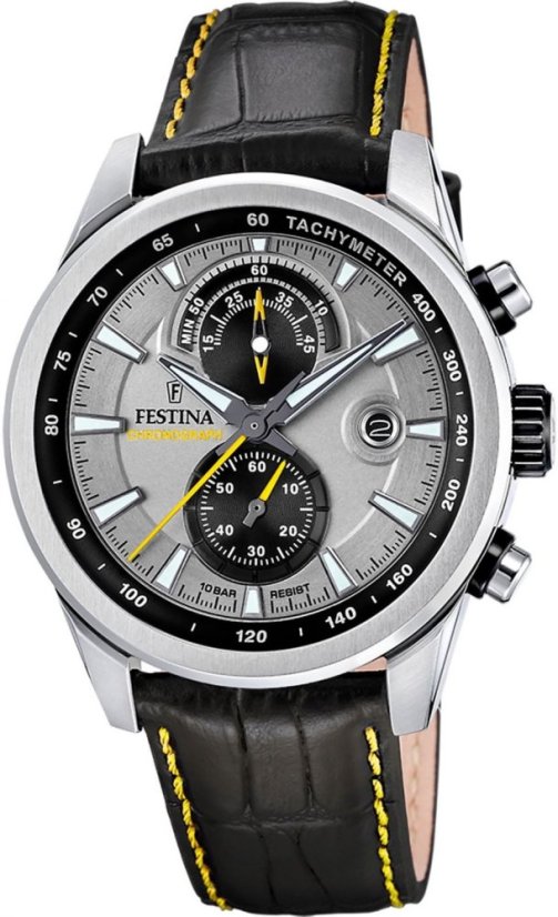 Pánske náramkové hodinky FESTINA 20695/4 TIMELESS CHRONOGRAPH - Dámske/Pánske: Pánske, Typ zapínania: 	Klasické na tŕň, Sklíčko: minerálne, Napájanie: batéria Quartz, Vodotesnosť: 100M/10ATM