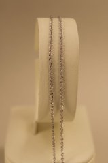 Zlatá retiazka - Singapur - 14k - Biele zlato