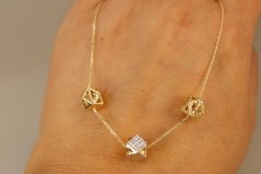 Celebritka-Kocky-Anker-Kombinované zlato-14k