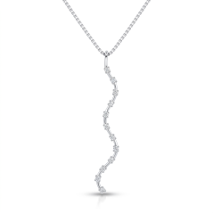Celebritka-Číre zirkóny-Cube-Biele zlato-14k