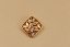 Diamantový prívesok-ružové zlato-diamanty 0,075 ct-H/Si-14 karátov