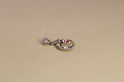 Prívesok- swarovski crystals- striebro