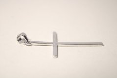 Prívesok-krížik-rhodium-striebro