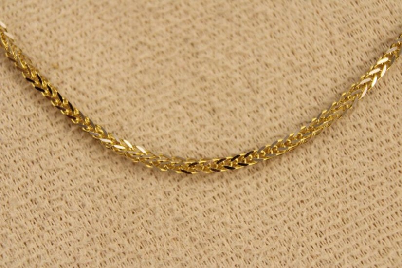 Retiazka-Fox- kombinované zlato-14 karátov