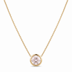Celebritka-Kruh-Číry zirkón-Anker-Žlté zlato-14k