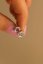 Zlaté náušnice - diamanty 0,02 ct -  G-H/Si - biele zlato - šrúbky - 14K